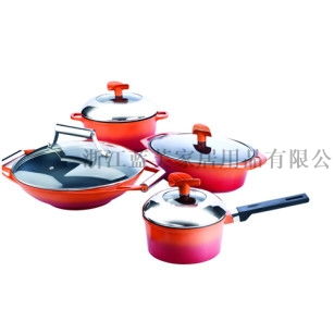 橙色幻想，點亮廚房藝術 艾鉑赫廚具套裝深度解析